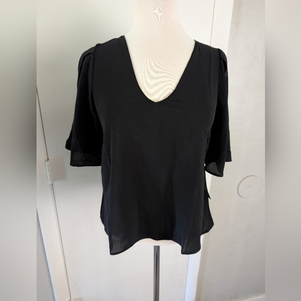 Cooper St. Butterfly‎ Sleeve Blouse